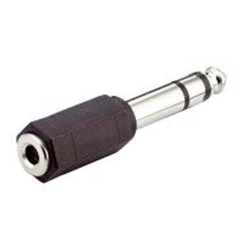 ADAPTATEUR JACK 3.5 mm STEREO vers 6.35 mm STEREO