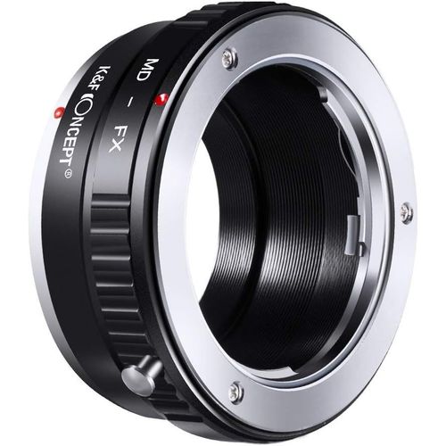Adaptateur Md Vers Fx, Lens Mount Adapter Pour Minolta Md Mc Lens Mount Adapter  Fujifilm Fuji X-Series X Fx Mount Corps Sans Miroir Convient Pour Fuji Xt2 Xt20 Xe3 Xt1 X-T2[GOP6250656]