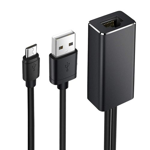 Adaptateur Micro Usb Ethernet Adaptateur Ethernet 10/100m Adaptateur usb rj45 Usb adaptateur ethernet Cl Internet ddie S'adapte au connecteur Rj45.[V401]
