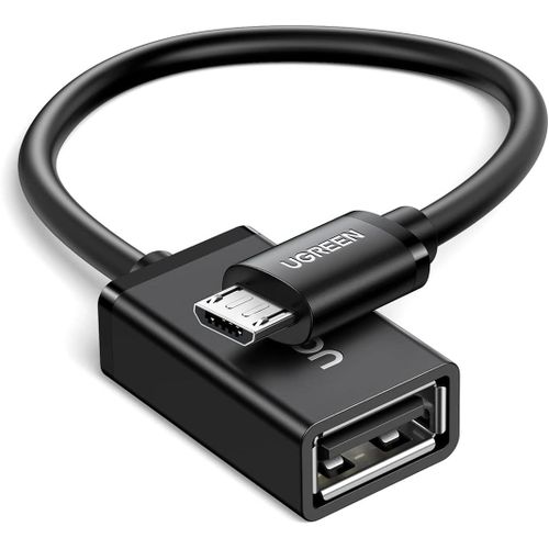 Adaptateur Micro Usb Mle Vers Type-A 2.0 Femelle Host Cble Otg Compatible Galaxy A10 S7 S6 Tab A E S2 Edge S5 J3 J4 J5 J6 J7 J8 Huawei P Smart 2019 Y5 Y6 Honor 8X Wiko[PHP52503515]