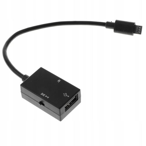 Adaptateur Micro Usb Type C Mle Vers Micro Usb Femelle Otg Pour Synchronisation De Donnes.