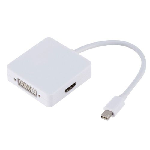 Adaptateur Mini Display Port DP vers HDMI, VGA, DVI, 3 en 1, pour MacBook, cbles de ligne de donnes, nouveaut