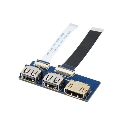 Adaptateur NEW-USB Compatible HDMI pour Raspberry Pi CM4 IO, adaptant le connecteur FFC au connecteur Standard