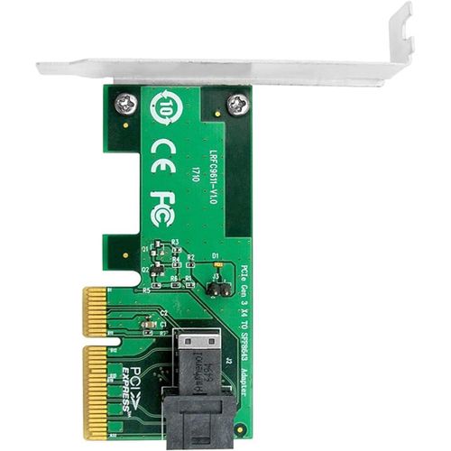 Adaptateur PCI-E 4X vers U.2 U2 Kit SFF-8639 NVME PCIe SSD pour carte mre SSD 750 p3600 p3700 M.2 SFF-8643