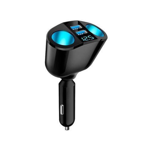 Adaptateur Rpartiteur De Prise Allume-Cigare Usb 12 V Avec 2 Ports Usb Et Type-C, Puissance 120 W