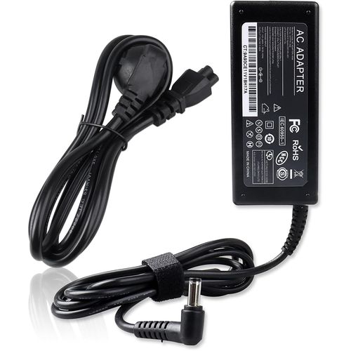 Adaptateur secteur 65 W 19V 3,42 A pour ordinateur Portable Compatible avec Toshiba Satellite C50 C55 C655 C675 C850 C855 C855D C875 P50 L50 L55 L55D L75 L300 L305 A100 A105 A200 A305 P200 P750