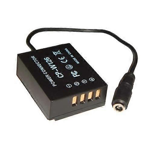 Adaptateur secteur coupleur CC vhbw compatible avec Fujifilm X-T1, X-E2, X-E2S, X-M1, X-Pro3, X-Pro2, X-H1, X-Pro 1 appareil photo, appareil photo numrique, reflex numrique, reflex numrique