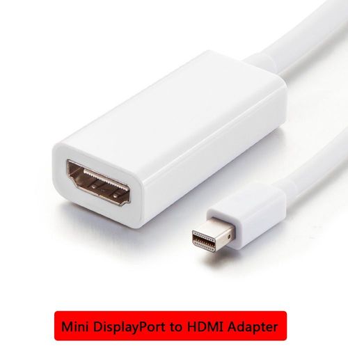 Adaptateur Thunderbolt Mini DisplayPort Display Port DP mle vers HDMI femelle, cble convertisseur pour Apple Mac Macbook Pro Air