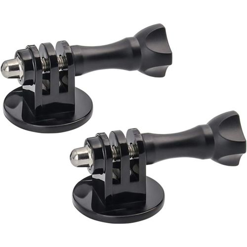 Adaptateur Trpied Mount pour GoPro, Tripod Fixation avec Longue Vis pour GoPro Hero 7, 6, 5, 4, Fusion, Session, 3+, 3, SJCAM, Canon, Nikon, Sony, Xiaomi Yi and Other Camra(2 Pices).[G3048]