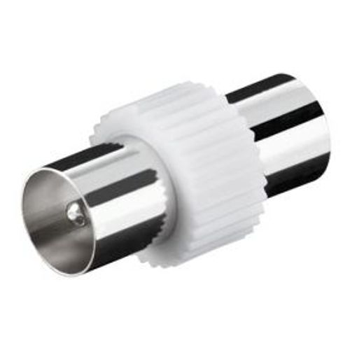 Adaptateur Tv/Sat Fiche-F rapide mle/femelle pour cble d'antenne cd11537