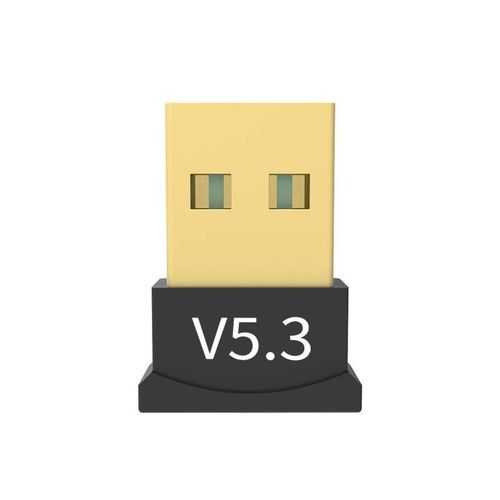 Adaptateur USB Bluetooth 5.3,Dongle sans fil,Support pour ordinateur portable,transmetteurs Audio Windows 11/10/8.1 8 7 - Type v5.3