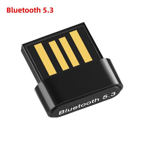 Adaptateur USB Bluetooth 5.4 5.3,Dongle sans fil,Support pour ordinateur portable,transmetteurs Audio Windows 11/10/8.1 - Type Bluetooth 5.3 #C