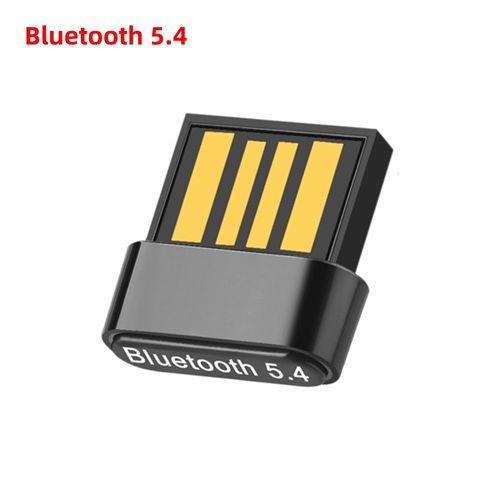 Adaptateur USB Bluetooth 5.4 5.3,Dongle sans fil,Support pour ordinateur portable,transmetteurs Audio Windows 11/10/8.1 - Type Bluetooth 5.4 #B