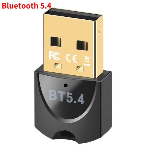 Adaptateur USB Bluetooth 5.4 5.3 pour PC,dongle,souris sans fil,clavier,musique,rcepteur audio,metteur - Type Bluetooth 5.4 #B