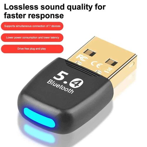 Adaptateur USB Bluetooth 5.4 Dongle pour PC,souris sans fil,clavier,ordinateur portable,rcepteur audio de musique,metteur USB - Type Style 1