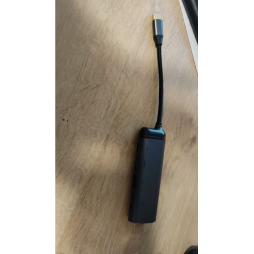 Adaptateur USB C Type C vers HDMI Compatible 4K,Convertisseur Vido VGA USB3.0 PD 100W,Chargeur Rapide pour Macbook Pro Samsung S9 S10 - Type 4 in 1 100w
