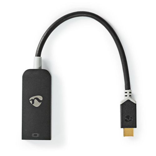 Adaptateur USB-C | USB 3.2 de 1re gnration | USB-C mle | DisplayPort femelle | 8K@30Hz | 0,20 m | Rond | Plaqu or