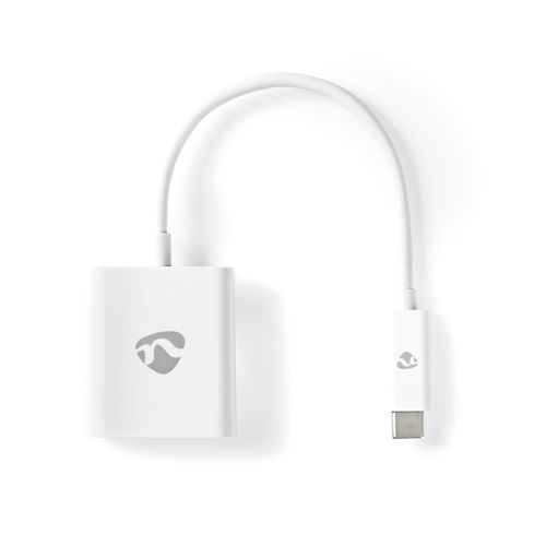 Adaptateur USB-C | USB 3.2 de 1re gnration | USB-C mle | VGA femelle 15p | 1080p | 5 Gbit/s | 0,20 m | Rond | Par Nicke