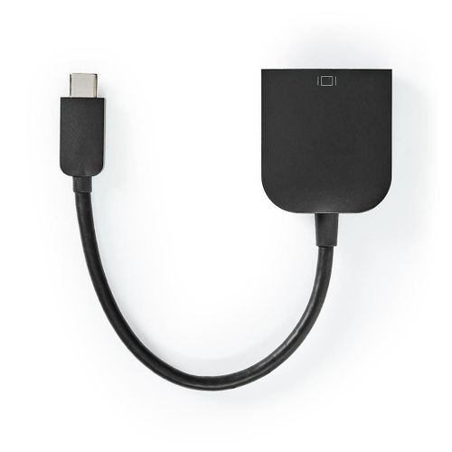 Adaptateur USB-C | USB 3.2 de 1re gnration | USB-C mle | VGA femelle 15p | 1920x1200 | 5 Gbit/s | 0,20 m | Rond | N