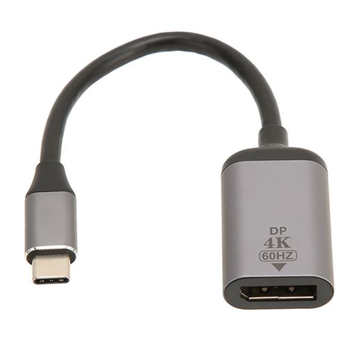 Adaptateur USB C vers DisplayPort 4K 60Hz, conception antidérapante, Plug and Play, adaptateur USB C vers Mini DP pour tablette VR, écouteurs
