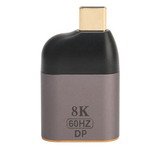Adaptateur USB C vers DisplayPort 8K 60Hz 8.1Gbps HBR3 DisplayPort convertisseur pour OS tablette Pro pour Dell XPS