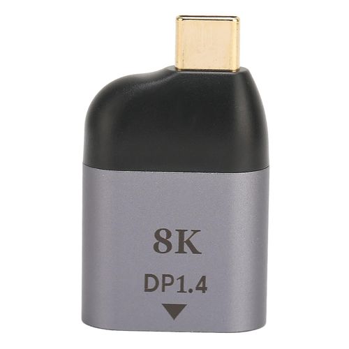 Adaptateur USB C vers DisplayPort 8K 60Hz Haute Rsolution Compact USB C vers DP Adaptateur compatible avec Windows PC-YM