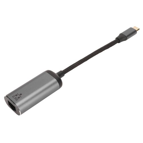 Adaptateur USB C vers Ethernet, Plug and Play haute vitesse, USB Type C vers RJ45, 2.5G Gigabit Ethernet, adaptateur réseau LAN