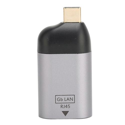 Adaptateur USB C vers Ethernet USB C Mle vers RJ45 Femelle Prise rseau Gigabit Ethernet LAN Adaptateur rseau