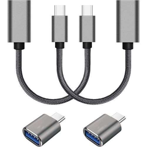 Adaptateur USB C vers USB Adaptateur USB C to USB OTG Cable USB vers USB C mle Adaptateurs Cle USBC C vers USB 3.0 Adapter pour Apple iPhone iPad Mac Macbook Air etc