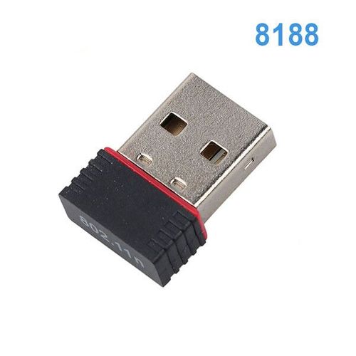Adaptateur WiFi USB RTL8188 150Mbps pour Raspberry Pi,adaptateur de carte rseau sans fil Dongle WiFi pour ordinateur de bureau ordinateur portable Windows - Type 8188 Version