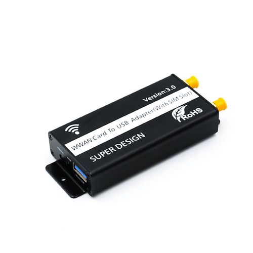 Adaptateur Wifi Usb Sans Fil M.2, Ngff Vers Usb 3.0, Emplacement Pour Carte Sim, Module Wwan/lte/4g