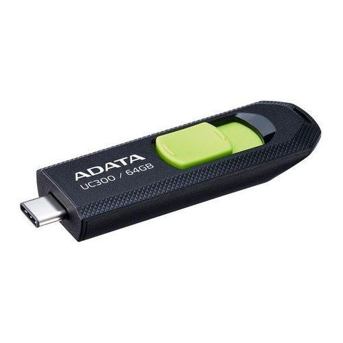 Adata Usb 64gb Uc300 Bkgn 3.2 Usb Typ C Interface Usb 3.2 Gen