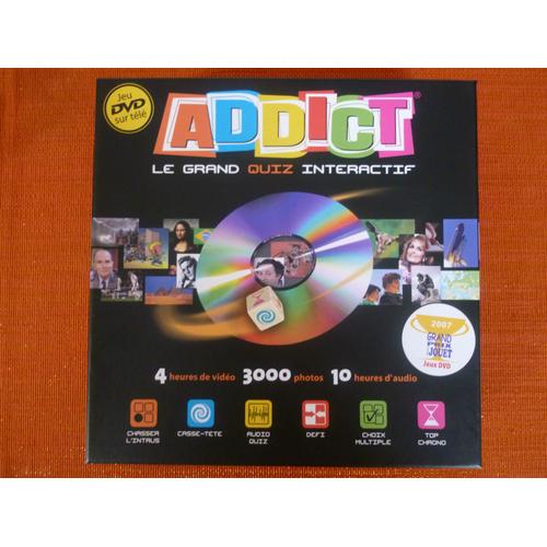 ADDICT - Le Grand Quizz Interactif - DVD Zone 2 | Rakuten