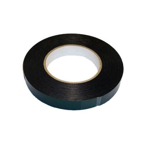 Ruban Mousse Double Face Adhesif Multisurface Noir 9 Mm X 10 Mtres