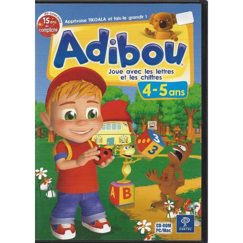 Adibou Joue Avec Les Lettres Et Les Chiffres (4-5 Ans) Mac