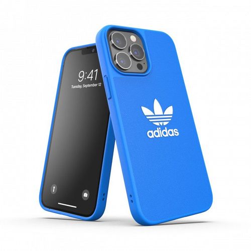 Adidas Adicolor Custodia 47129 Blu E Bianco Per Iphone 13 Pro Max Resistente Ai Graffi