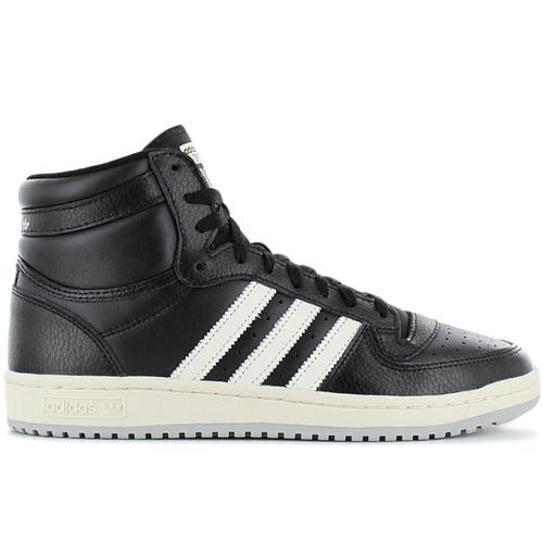 Adidas Originals Top Ten Rb - Hommes High-Top Baskets Sneakers Chaussures Cuir Noir Gv6632 - 44