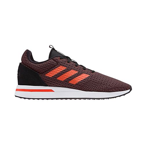 Running: Adidas Run70s Noir Orange Bb7483-Taille-43 1/3