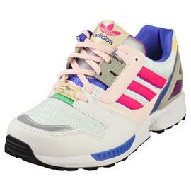 Adidas Zx 8000 Femme Baskets Mode Blanc Multicolore 36 Rakuten