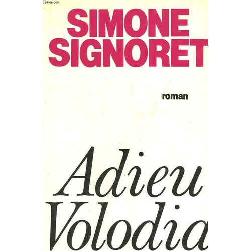 Adieu Volodia.   de simone signoret  Format Reli 