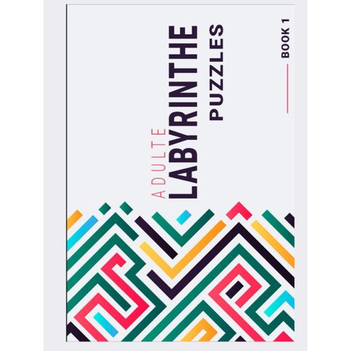 Adulte Labyrinthe Puzzles Livre 1: Gros Caractres, Niveau De Difficult Difficile, 100 Labyrinthes, Casse-Tte, Et Rsolution De Problmes   de Jordan, Brian  Format Broch 