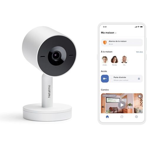 Advance Smart Indoor Camera - Face Recognition, Audio-Bidirectional, 130 Viewing Angle, 2K Hdr, 30Fps, X16 Zoom, 2X Sd Card