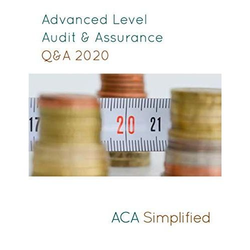 Advanced Level Audit & Assurance Q&a 2020   de unknown  Format Broch 