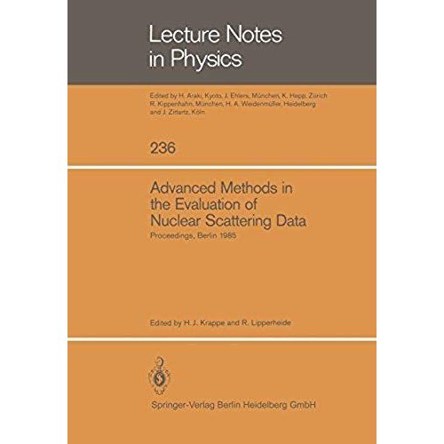 Advanced Methods In The Evaluation Of Nuclear Scattering Data    Format Broch 