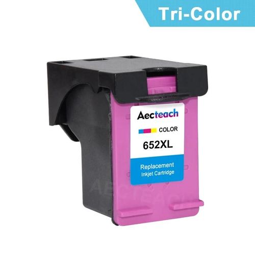 Aecteach Compatible Pour Hp 652 652xl Cartouche D'encre De Remplacement Pour Hp652 Deskjet 1115 1118 2135 2136 2138 3635 3636 3638 3838-1 Pice De Couleur