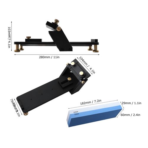 AffûTeur D'angle Fixe, Ensemble De Pierres à Aiguiser, Couteau, Pierre Polie, Cadre De Meulage, Outil Pour Le Travail Du Bois