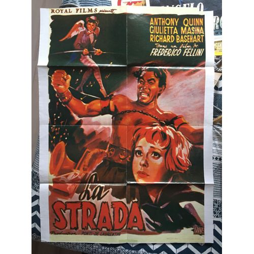 Affiche Ancienne Couleur 60x80 Cm Env. Du Film 