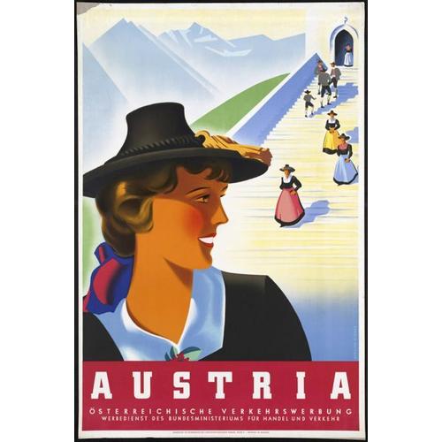 Affiche Autriche Austria