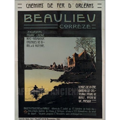 Affiche Beaulieu Corrze