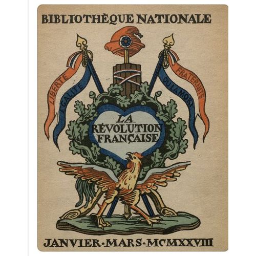Affiche Bibliothque Nationale Rvolution Franaise